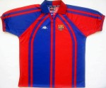 Maillot FC Barcelone 1997/1998 Domicile Europe