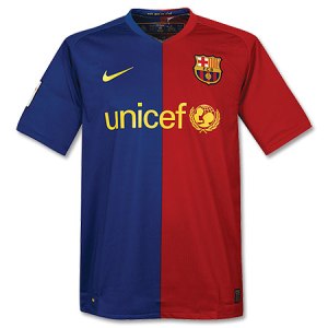 Maillot FC Barcelone 2008/2009 Domicile